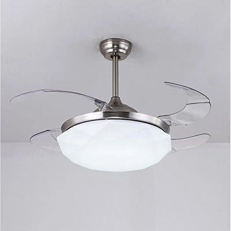 Ventilador de Techo Aspas Retráctiles Control Remoto y Lámpara Sankey