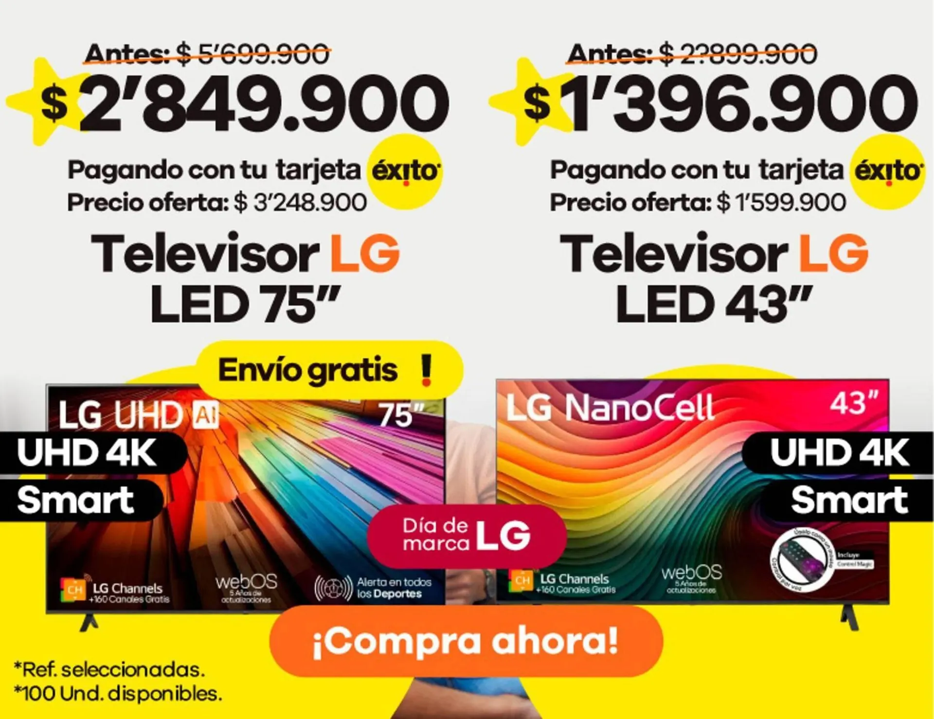 Catalogo de Catálogo Éxito 26 de abril al 30 de abril 2025 - Pag 1