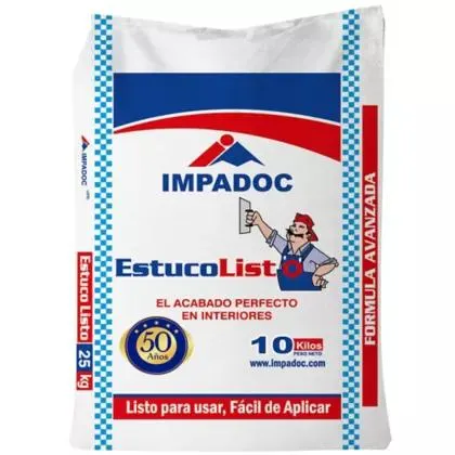 Estucolisto 10 kilos, Impadoc