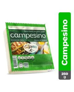 Queso Campesino Alpina Cuña 250 g