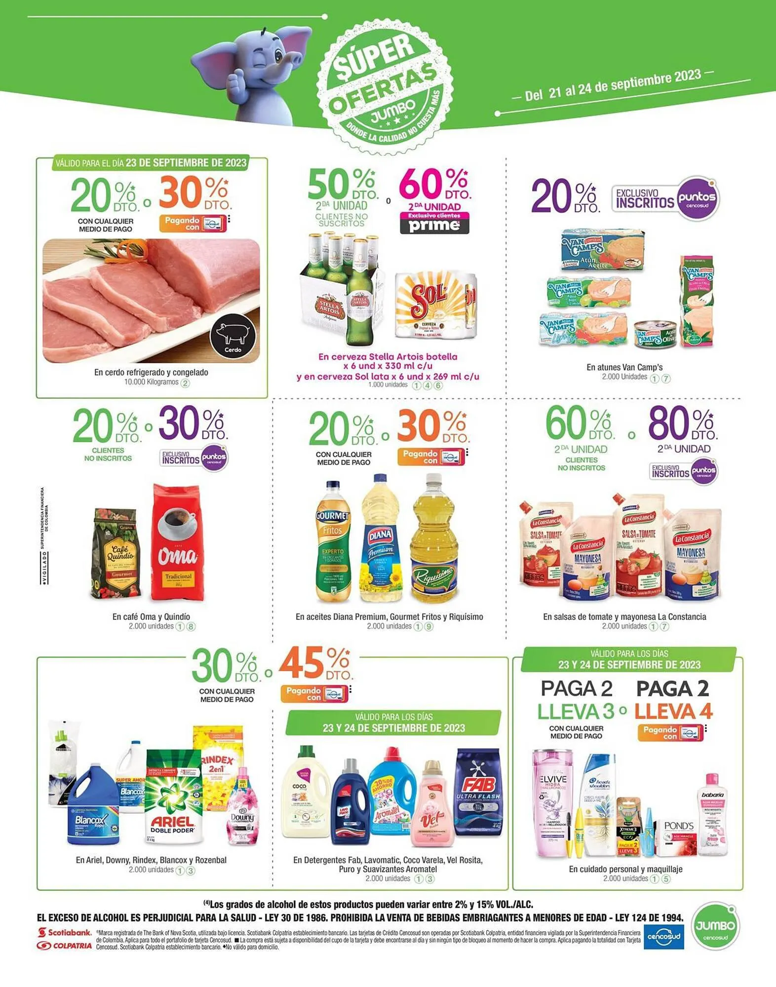Catalogo de Catálogo Jumbo 21 de septiembre al 24 de septiembre 2023 - Pag 1