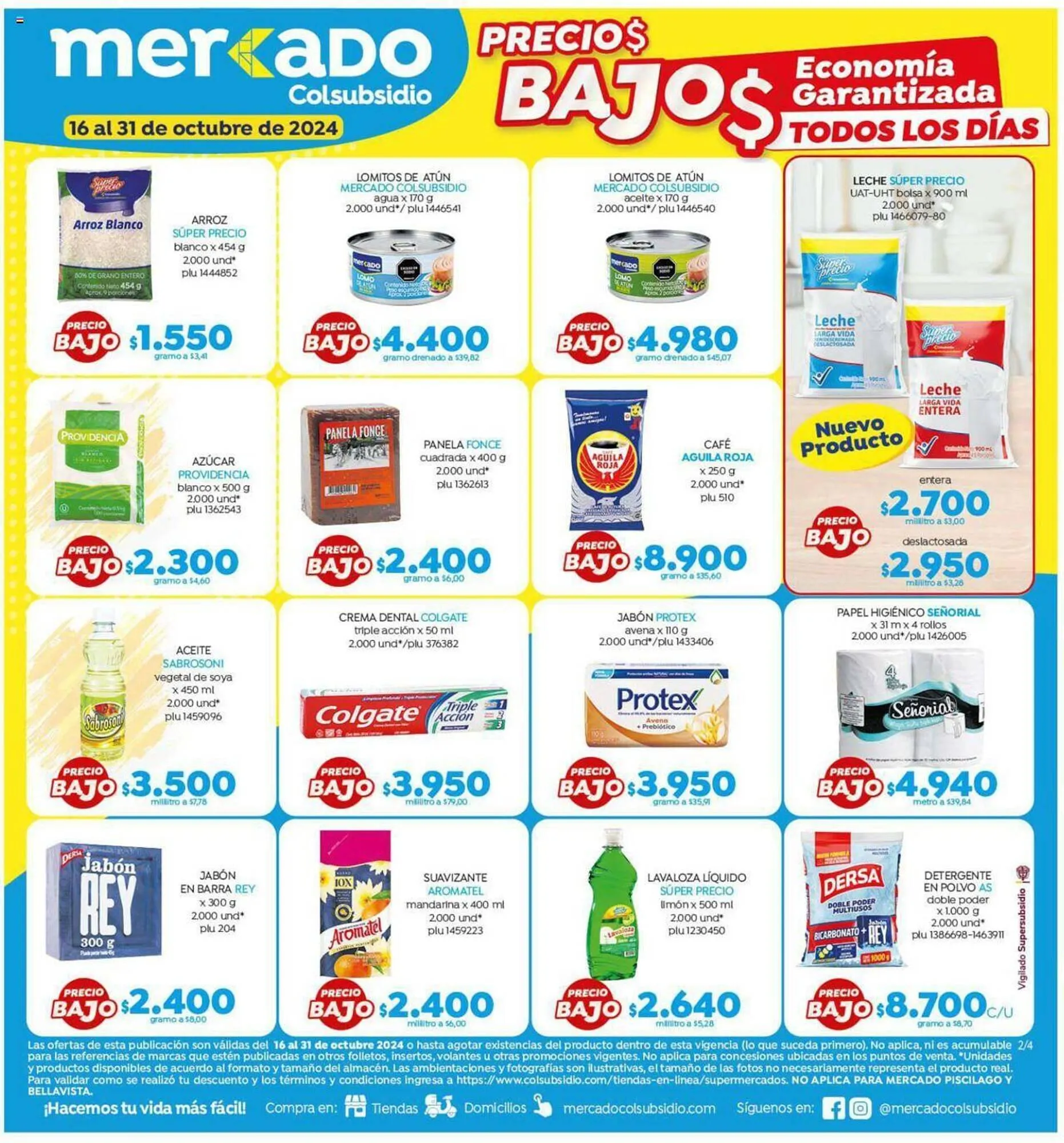 Catalogo de Catálogo Colsubsidio 16 de octubre al 31 de octubre 2024 - Pag 2