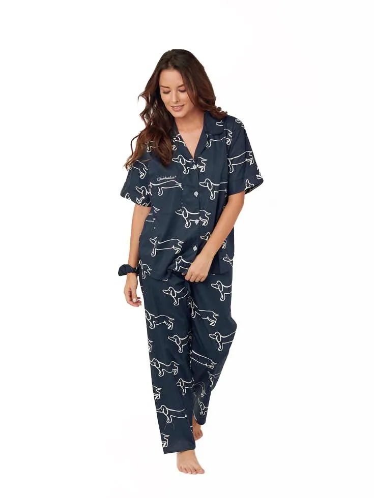 SUSY PERRO SALCHICHA AZUL