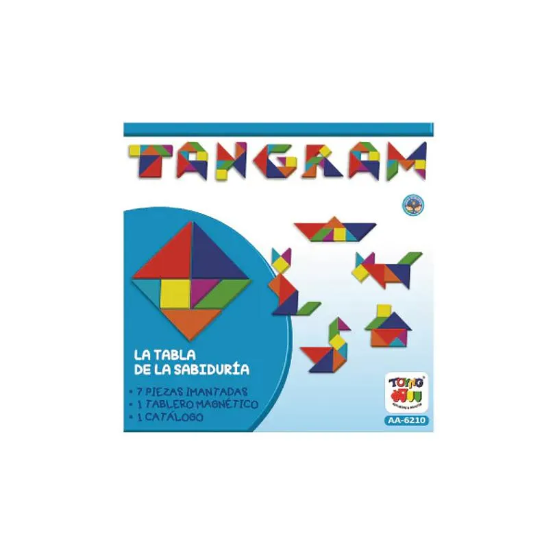 Tangram Magnético 7 Piezas Mediano