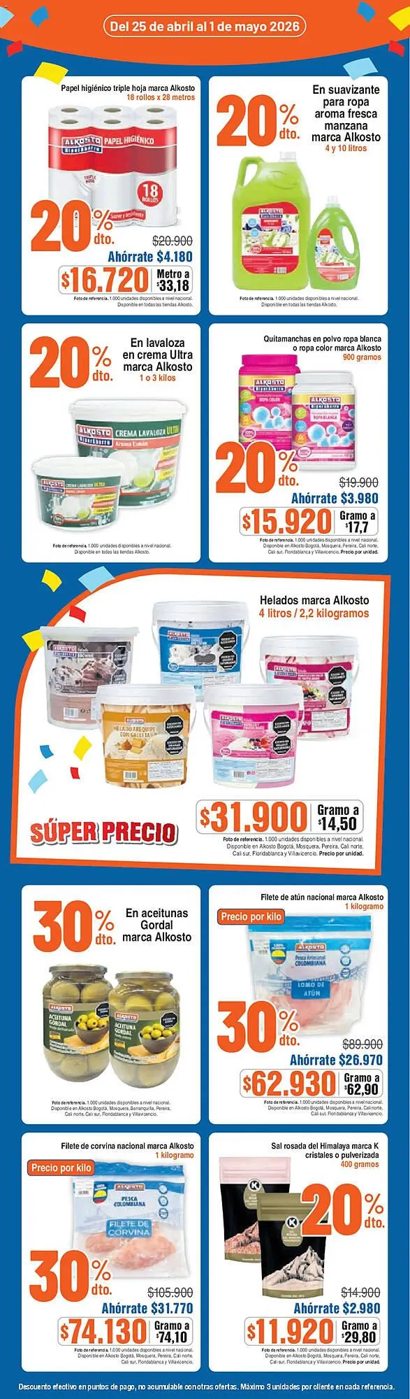 Catalogo de Catálogo Alkosto 25 de abril al 1 de mayo 2026 - Pag 2