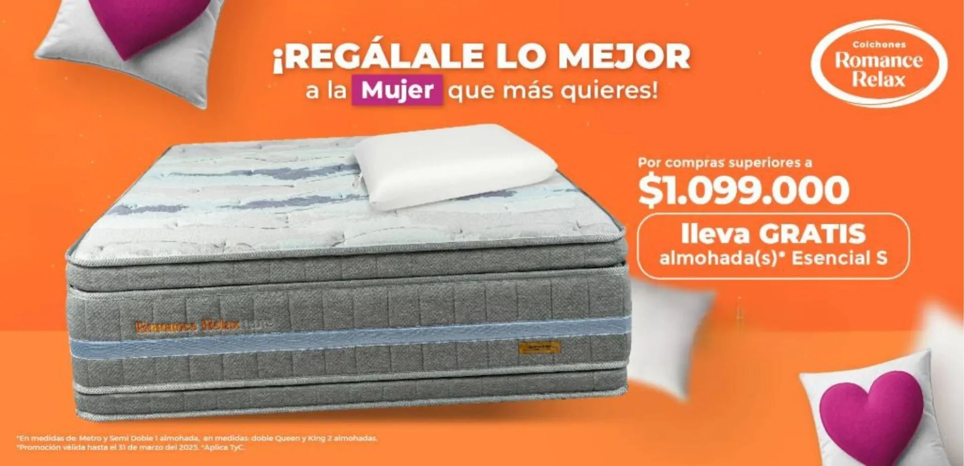 Catalogo de Catálogo Colchones Romance Relax 6 de marzo al 12 de marzo 2025 - Pag 2