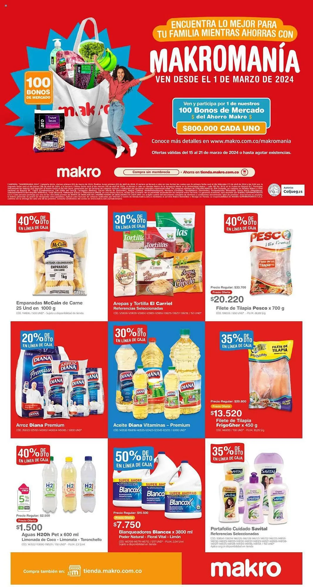 Catalogo de Catálogo Makro 15 de marzo al 21 de marzo 2024 - Pag 1