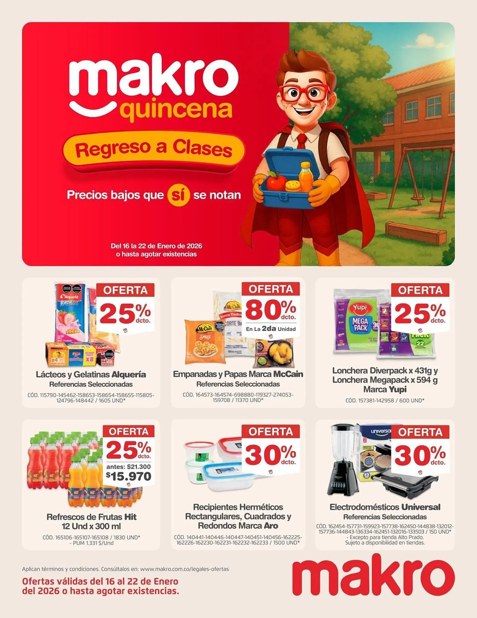 Catalogo de Catálogo Makro 16 de enero al 22 de enero 2026 - Pag 1