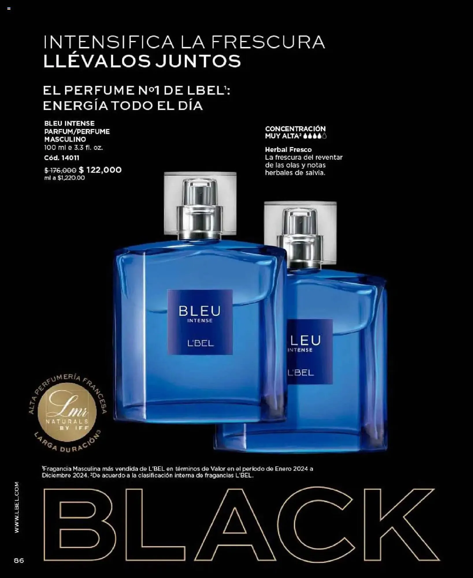 Catalogo de Catálogo L'bel 24 de septiembre al 1 de diciembre 2025 - Pag 86