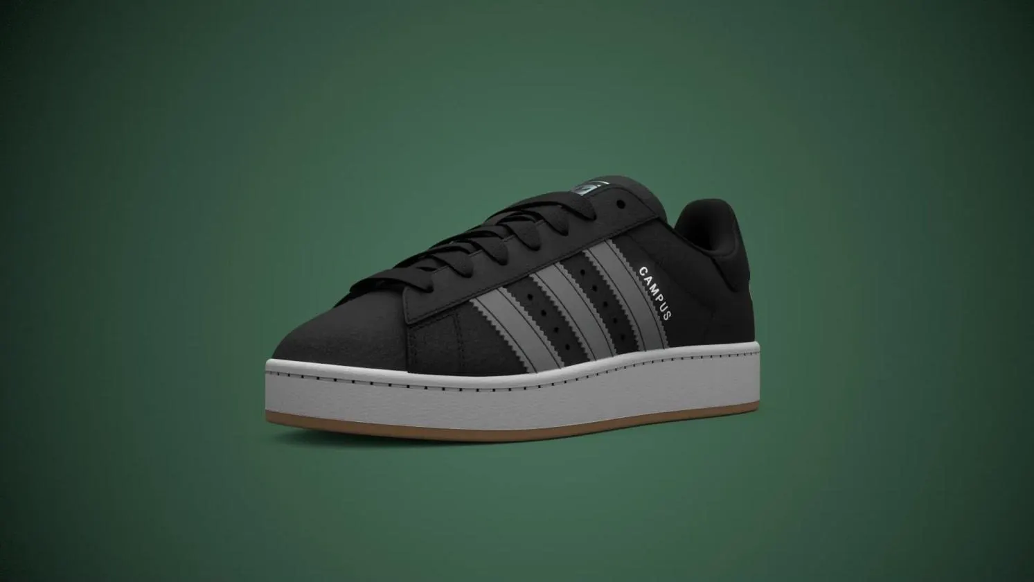 Tenis Campus 00s Luces Led Comfort Cordónes Elásticos Kids