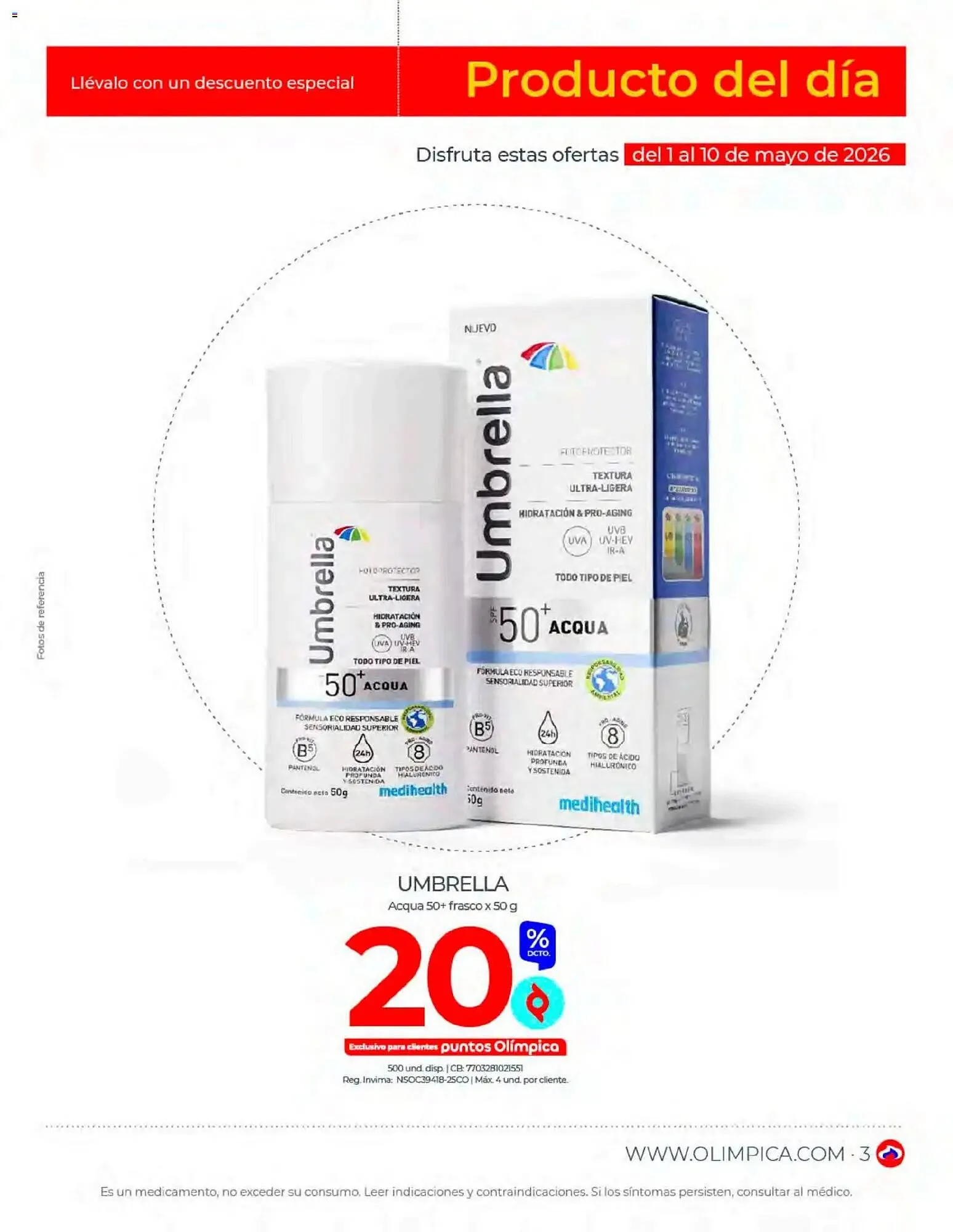 Catalogo de Catálogo Olímpica 1 de mayo al 1 de junio 2026 - Pag 3