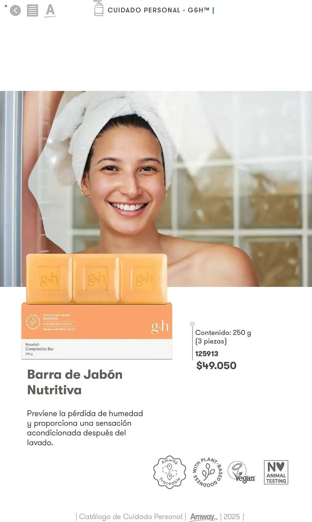 Catalogo de Catálogo Amway 30 de abril al 31 de marzo 2026 - Pag 24