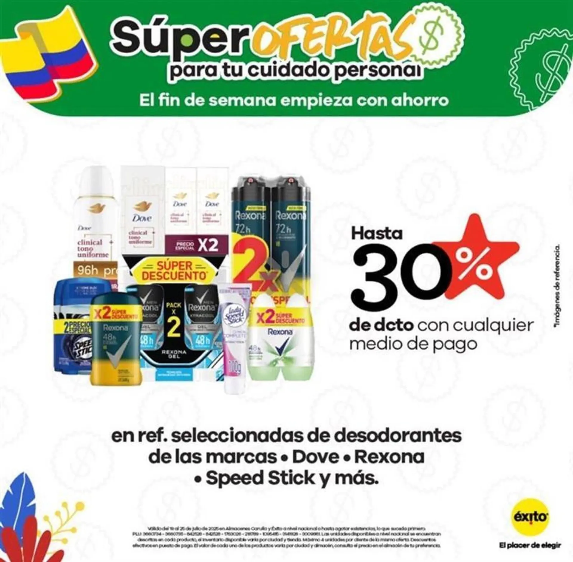 Catalogo de Catálogo Éxito 21 de julio al 25 de julio 2025 - Pag 1