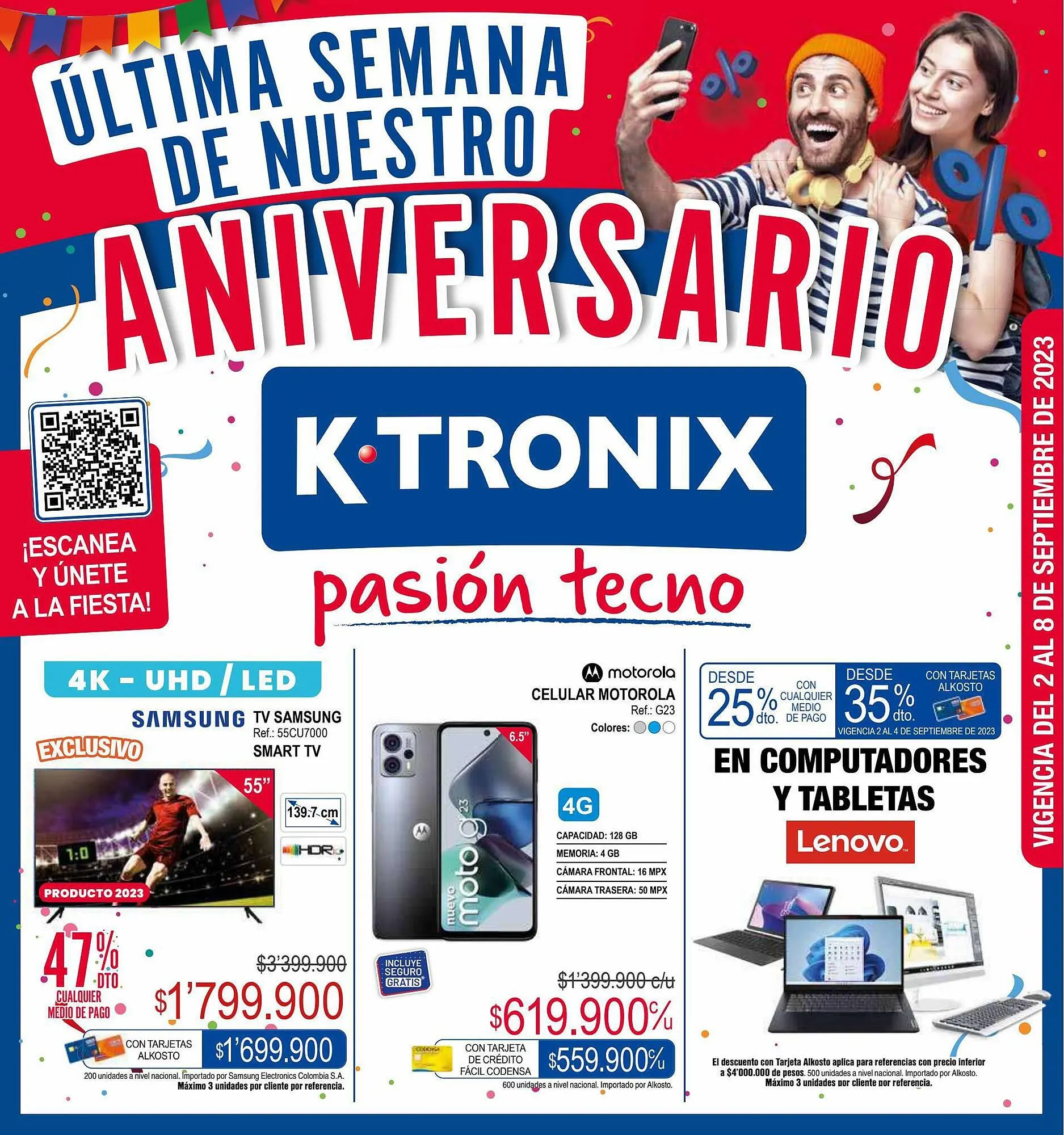 Catalogo de Catálogo Ktronix 7 de septiembre al 8 de septiembre 2023 - Pag 1