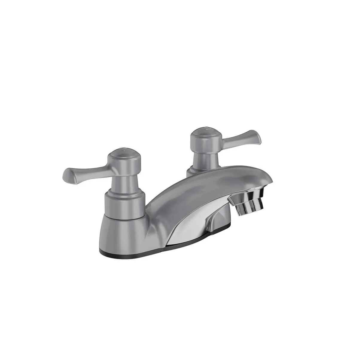 Grifería Ultra Ahorradora para lavamanos de 4 pulgadas Balta gris perlado palanca