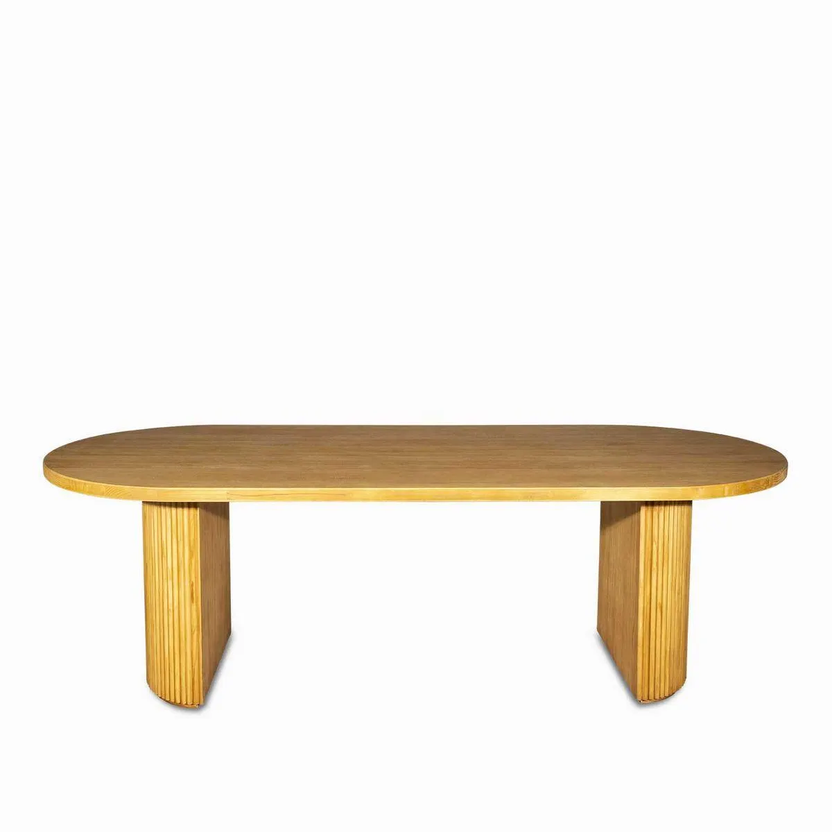 Mesa de comedor ovalada Nory76x240x100