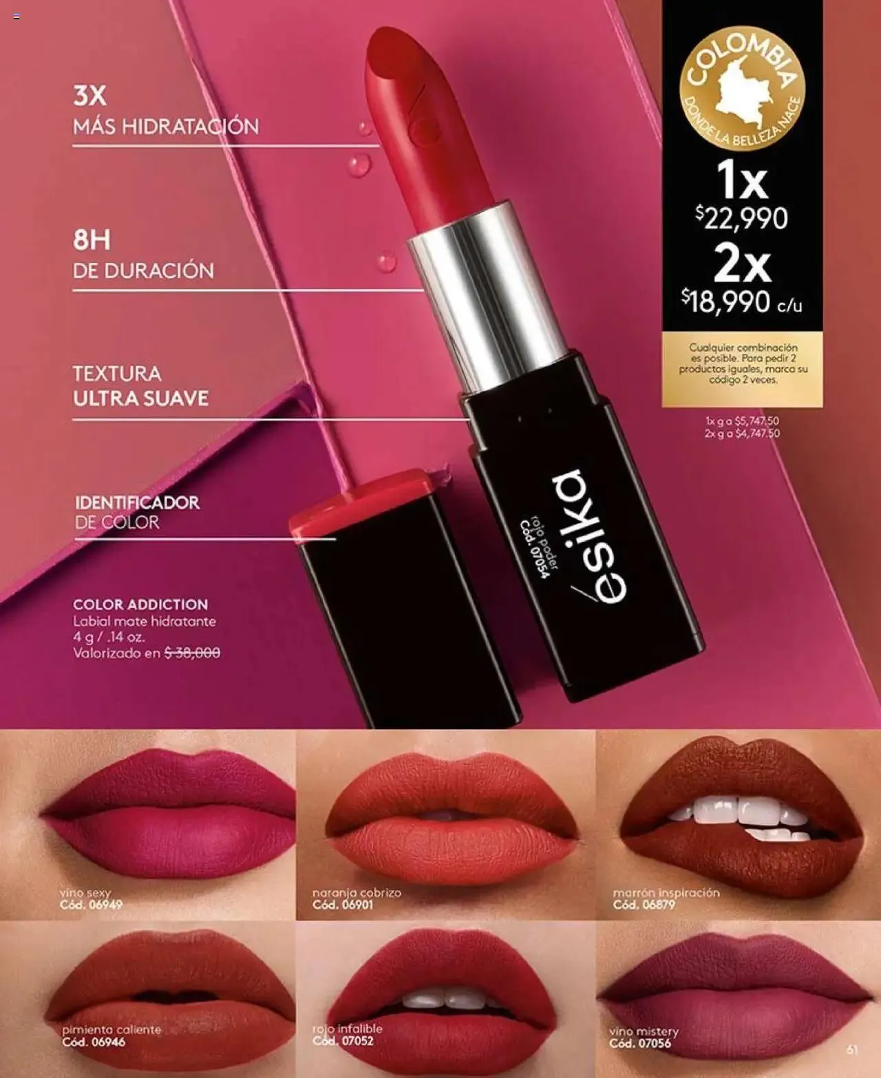 Catalogo de Ésika - Catálogo C05 11 de febrero al 20 de abril 2025 - Pag 61