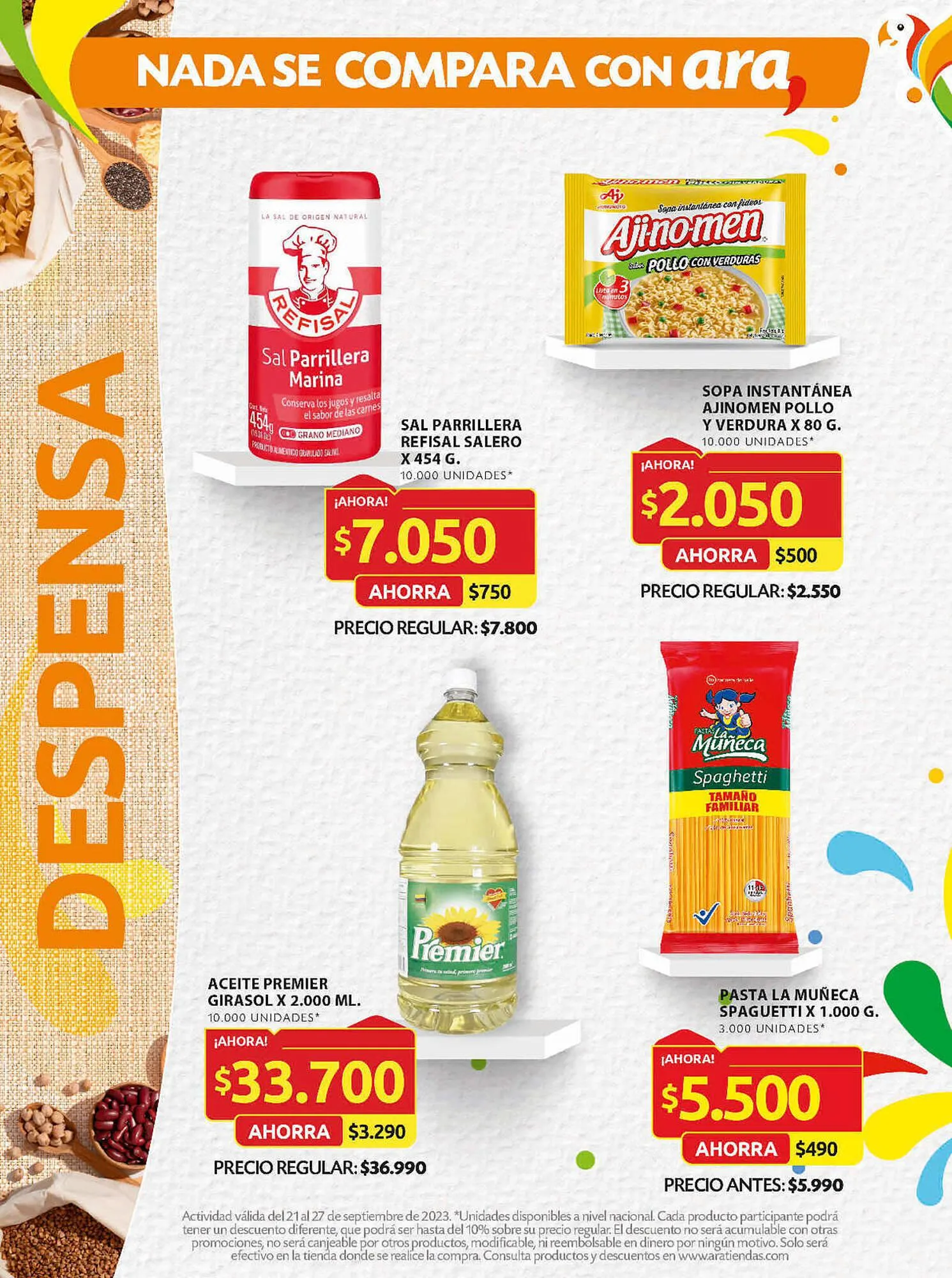 Catalogo de Catálogo Ara 21 de septiembre al 27 de septiembre 2023 - Pag 9