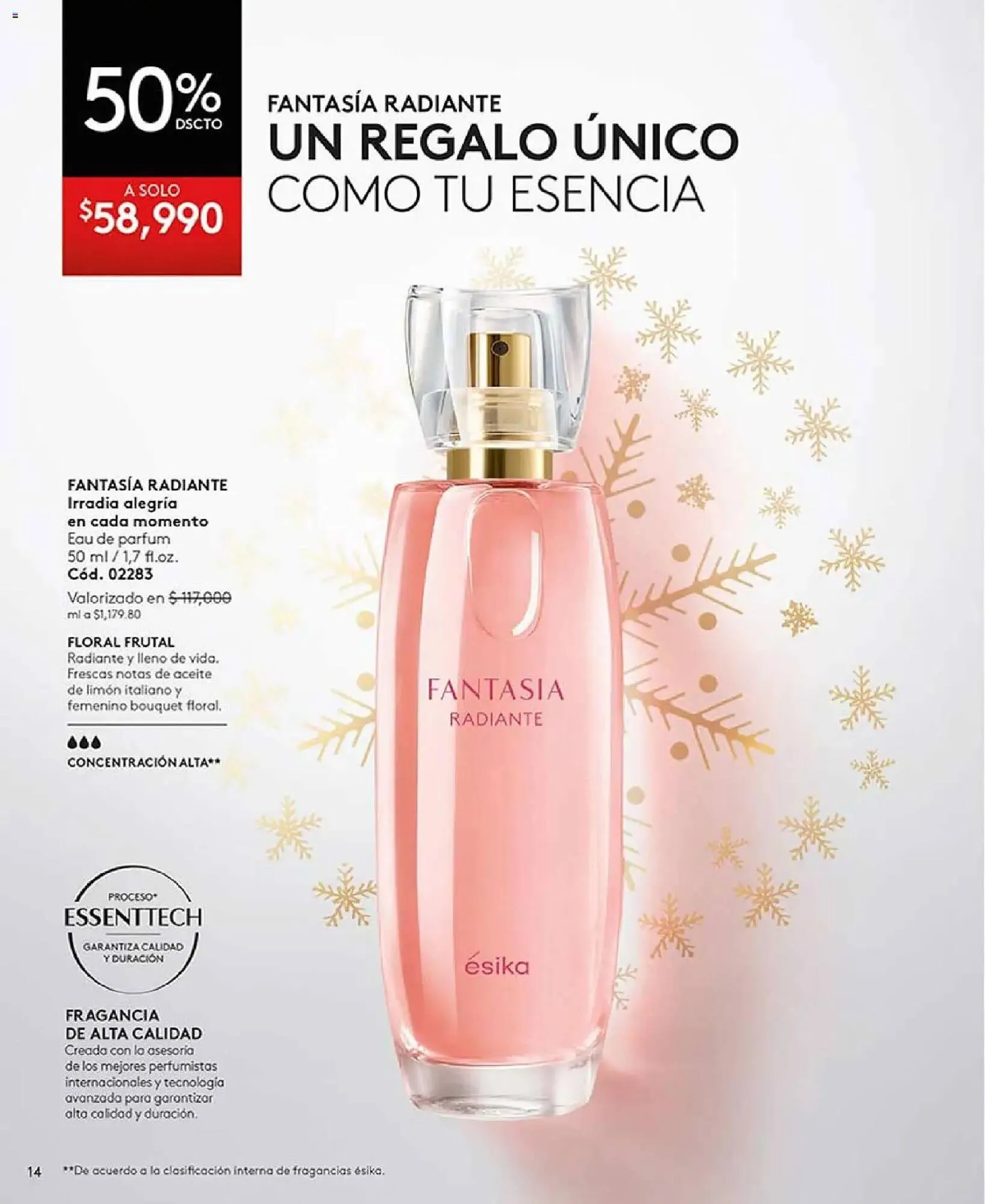 Catalogo de Catálogo Ésika 3 de noviembre al 1 de enero 2026 - Pag 14