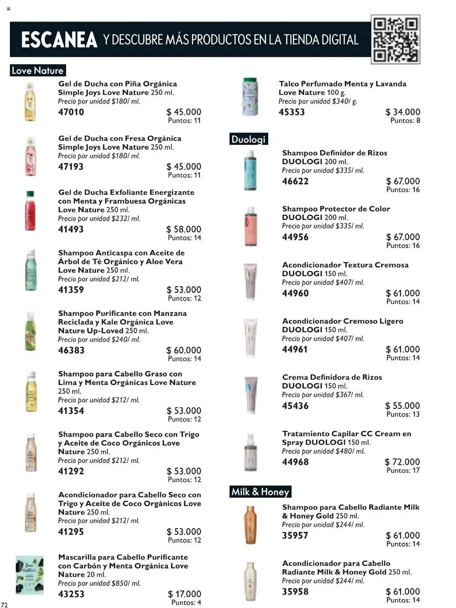Catalogo de Catálogo Oriflame 2 de agosto al 23 de agosto 2025 - Pag 72