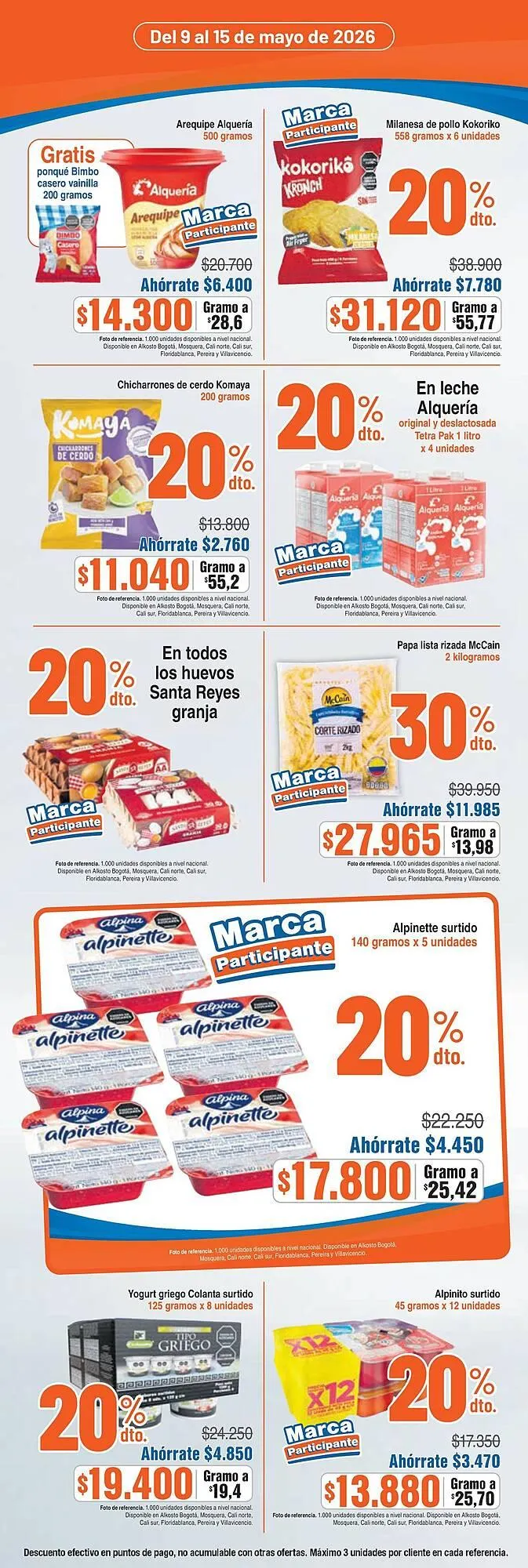 Catalogo de Catálogo Alkosto 9 de mayo al 15 de mayo 2026 - Pag 2