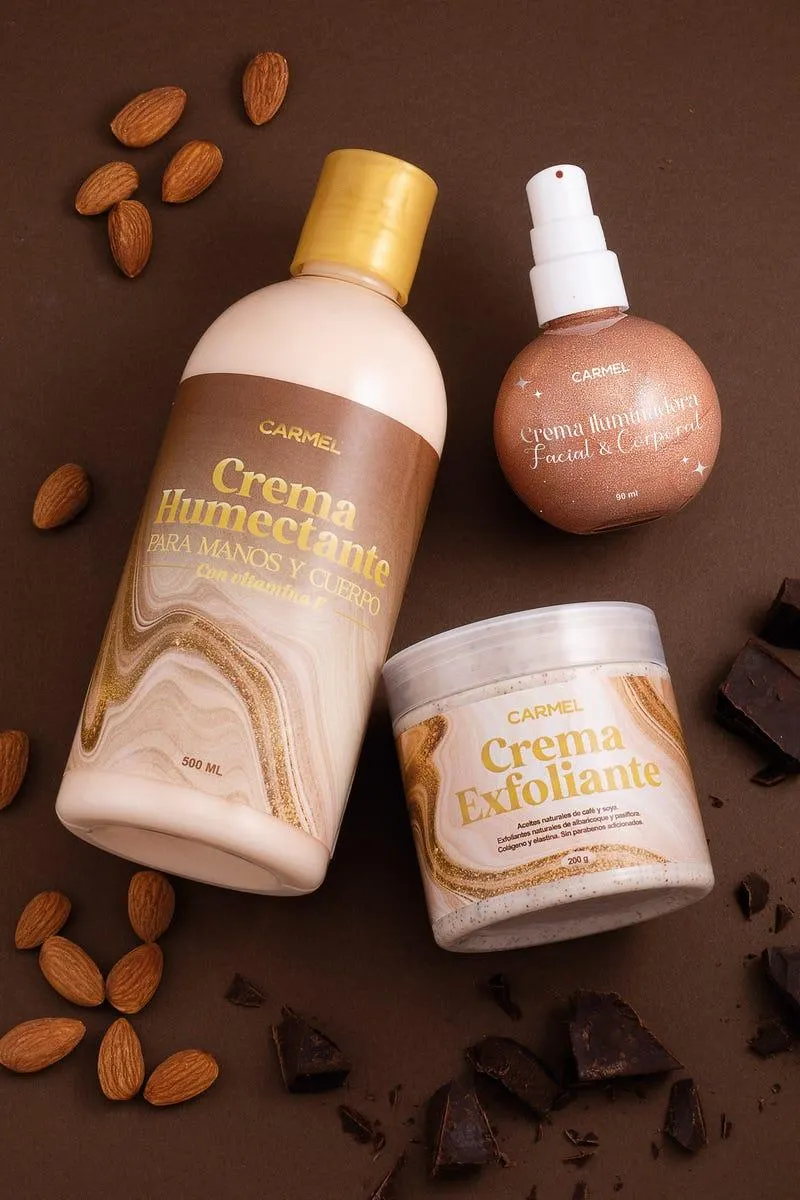 KIT ILUMINADOR + CREMA CORPORAL + EXFOLI Multicolor