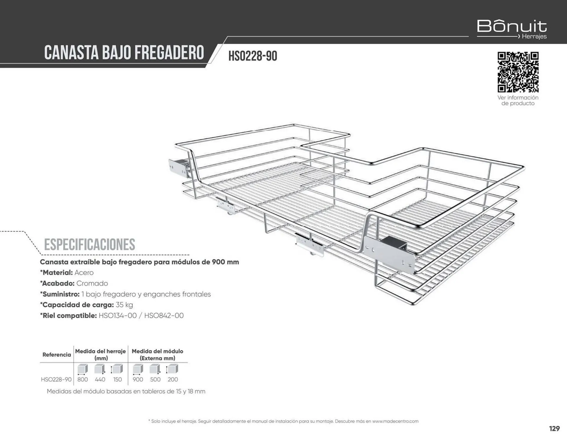 Catalogo de Catálogo Madecentro 8 de abril al 30 de abril 2025 - Pag 127