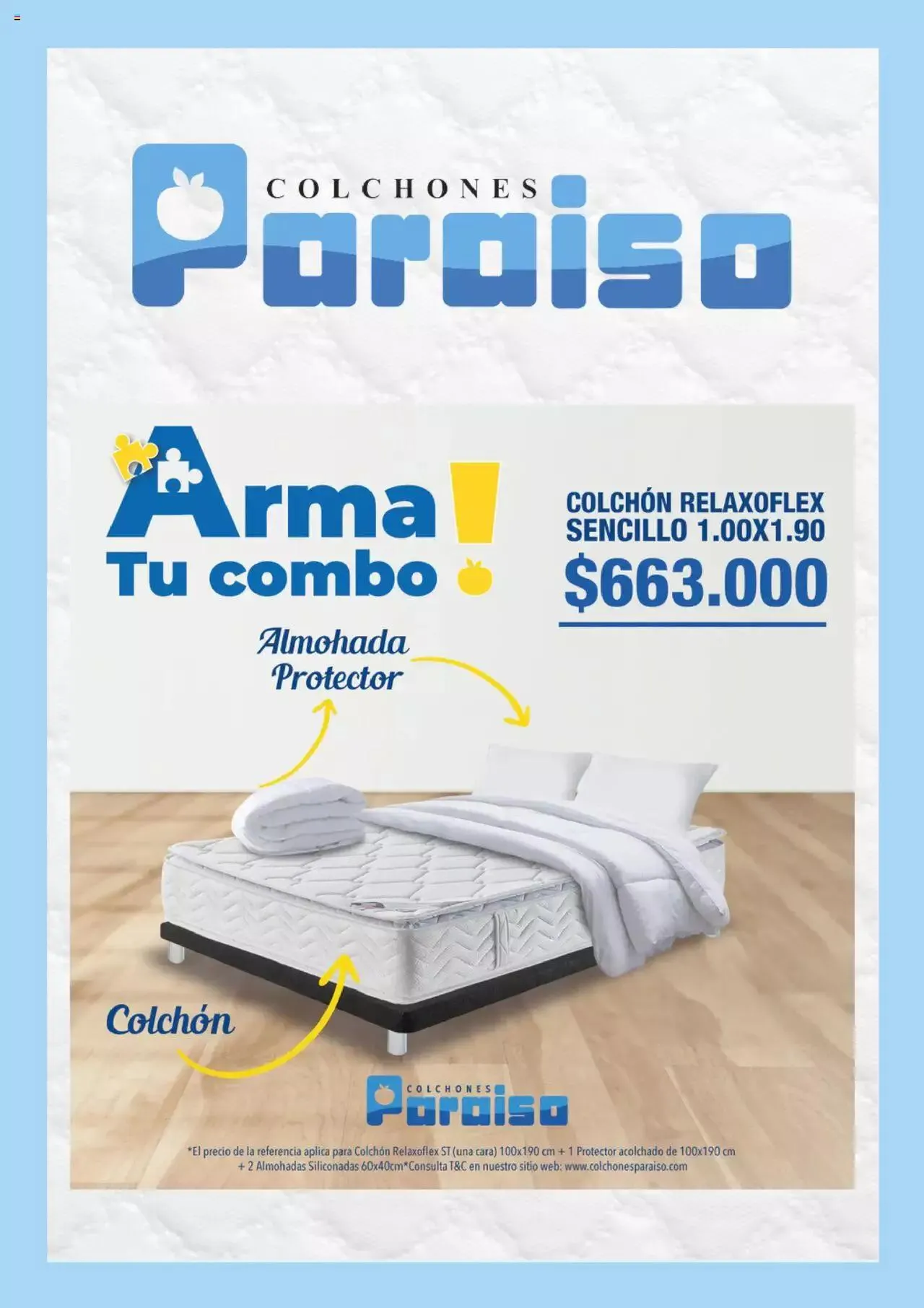 Catalogo de Colchones Paraiso - Promociones 2 de marzo al 31 de diciembre 2024 - Pag 2