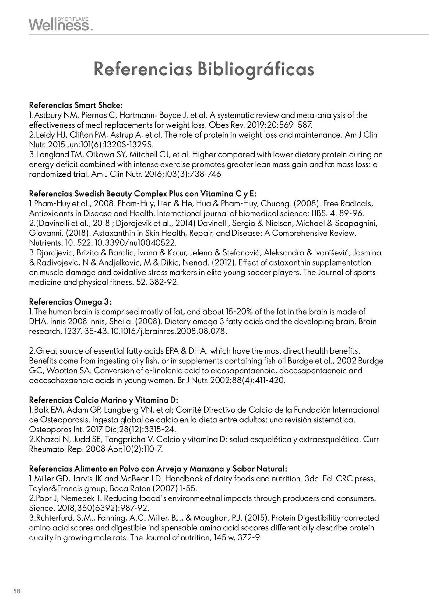 Catalogo de Catálogo Oriflame 25 de marzo al 31 de marzo 2025 - Pag 58