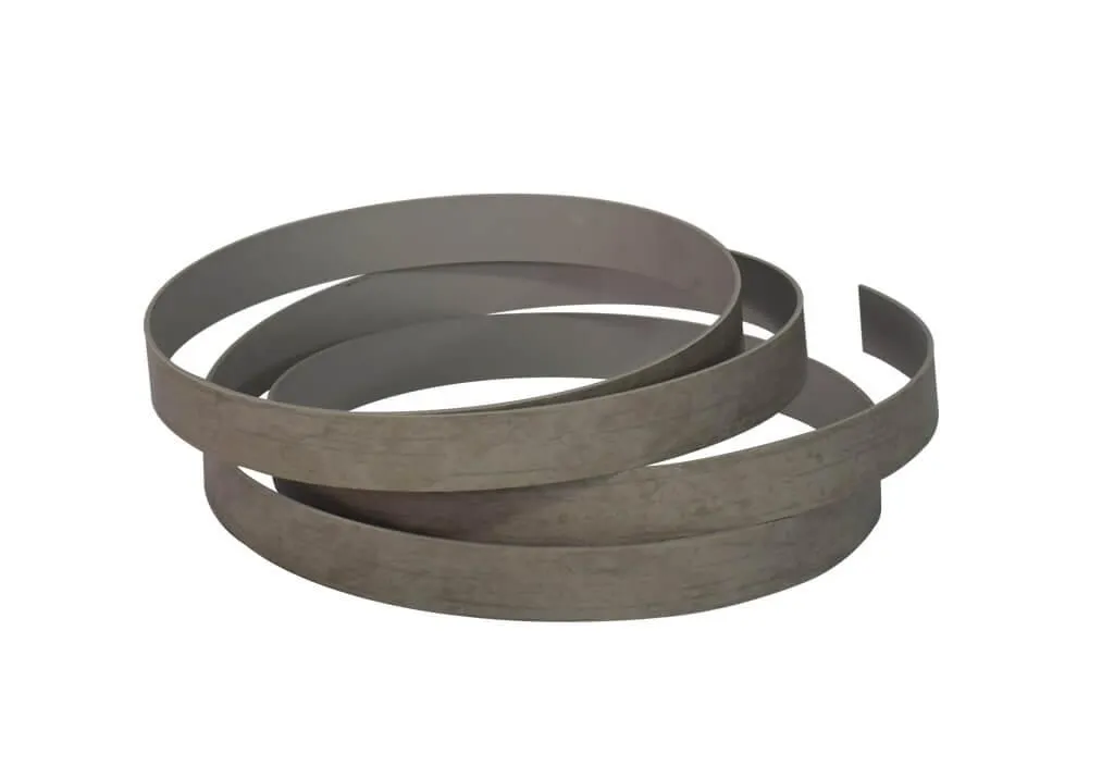 Canto rígido color cemento