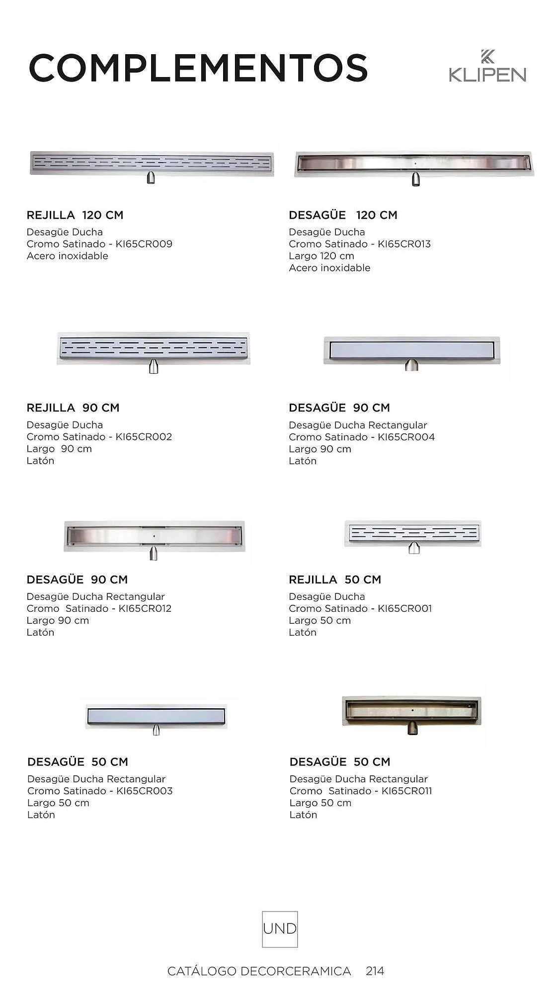 Catalogo de Catálogo Decorceramica 6 de noviembre al 6 de mayo 2025 - Pag 214