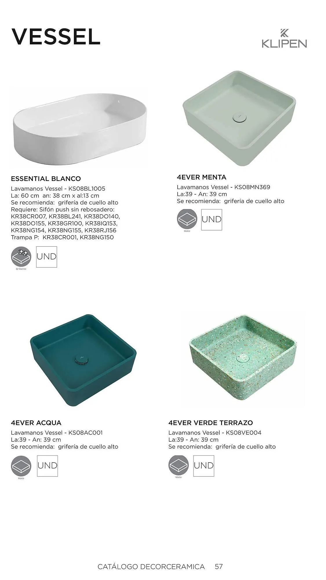 Catalogo de Catálogo Decorceramica 6 de noviembre al 6 de mayo 2025 - Pag 57