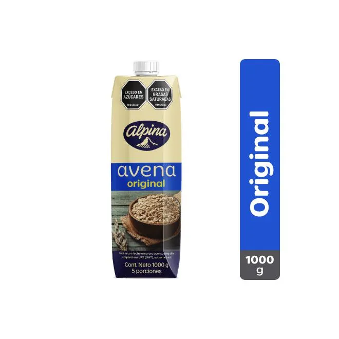 Avena Original Alpina Caja 1000 ml