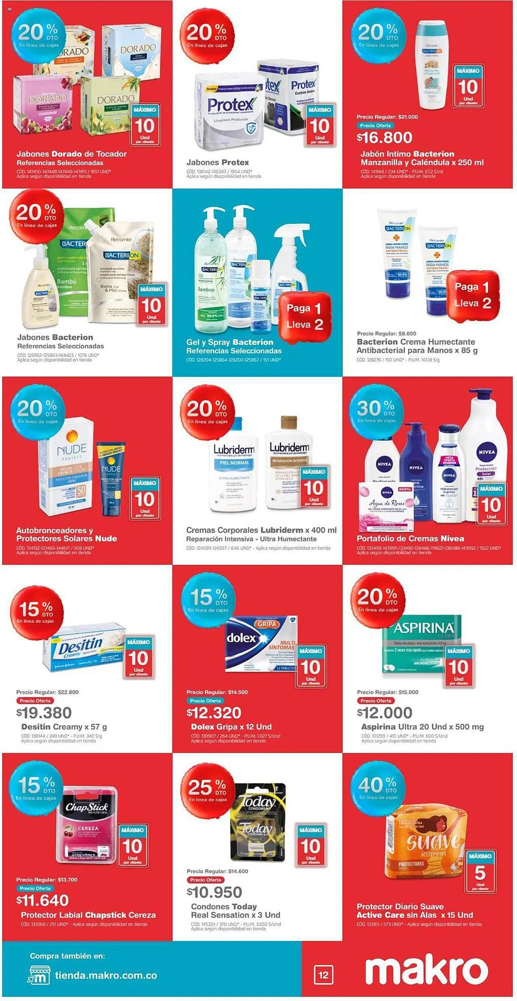 Catalogo de Catálogo Makro 22 de septiembre al 28 de septiembre 2023 - Pag 12