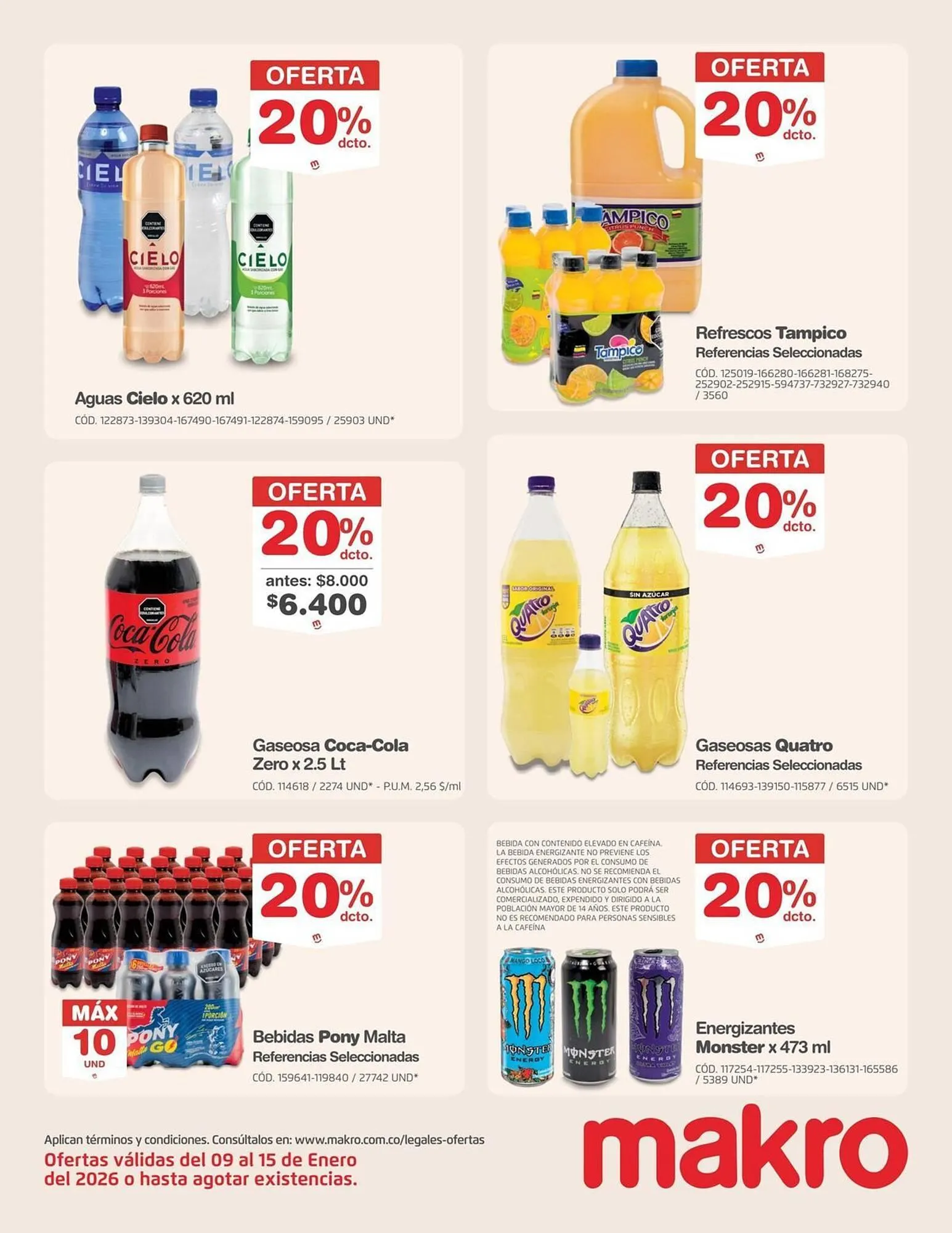 Catalogo de Catálogo Makro 9 de enero al 15 de enero 2026 - Pag 9