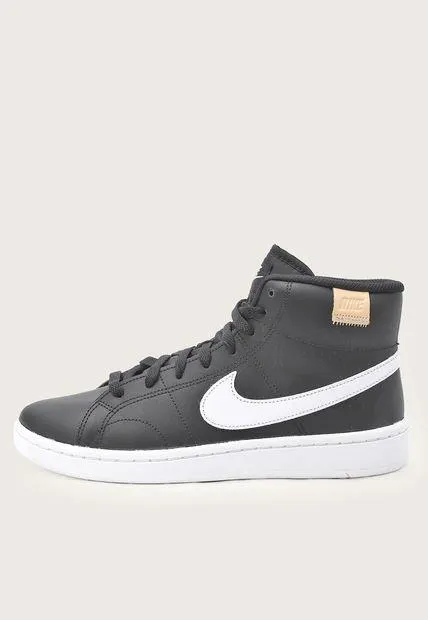 Tenis Lifestyle Negro-Blanco Nike Court Royale 2 Mid
