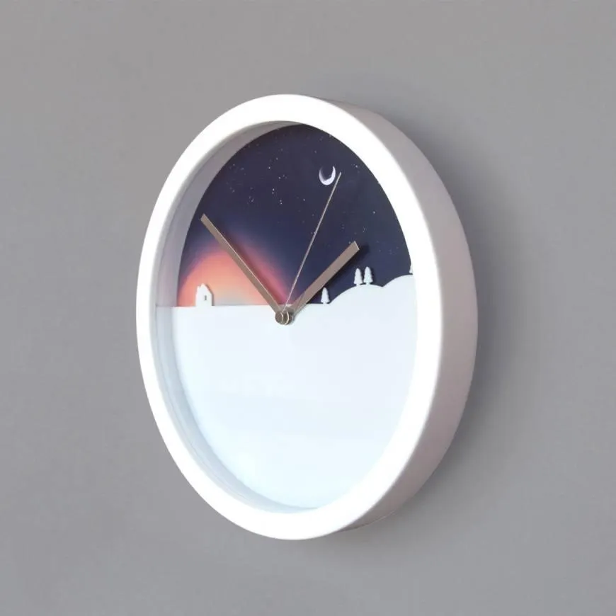 Reloj De Pared Día Y Noche