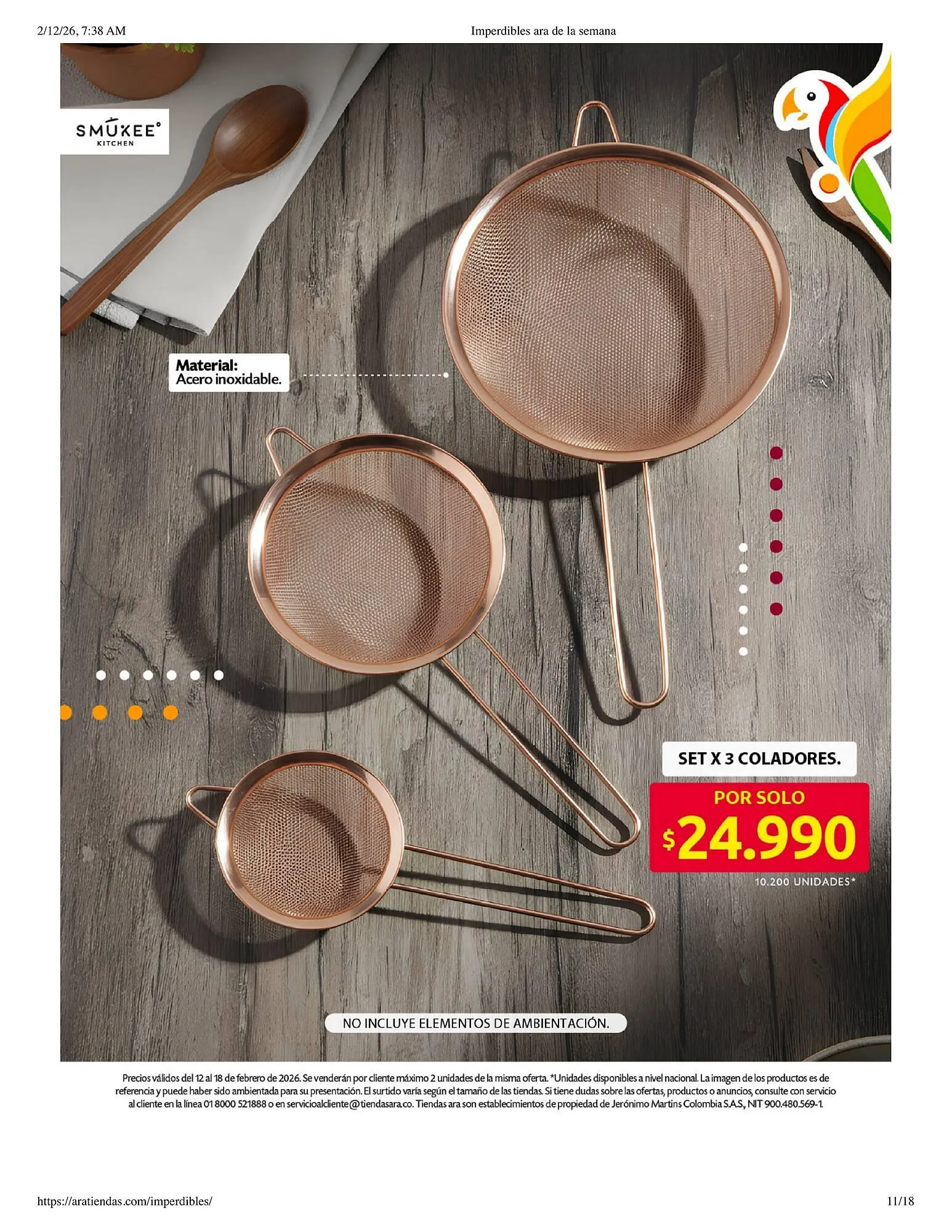 Catalogo de Catálogo Ara 12 de febrero al 18 de febrero 2026 - Pag 11