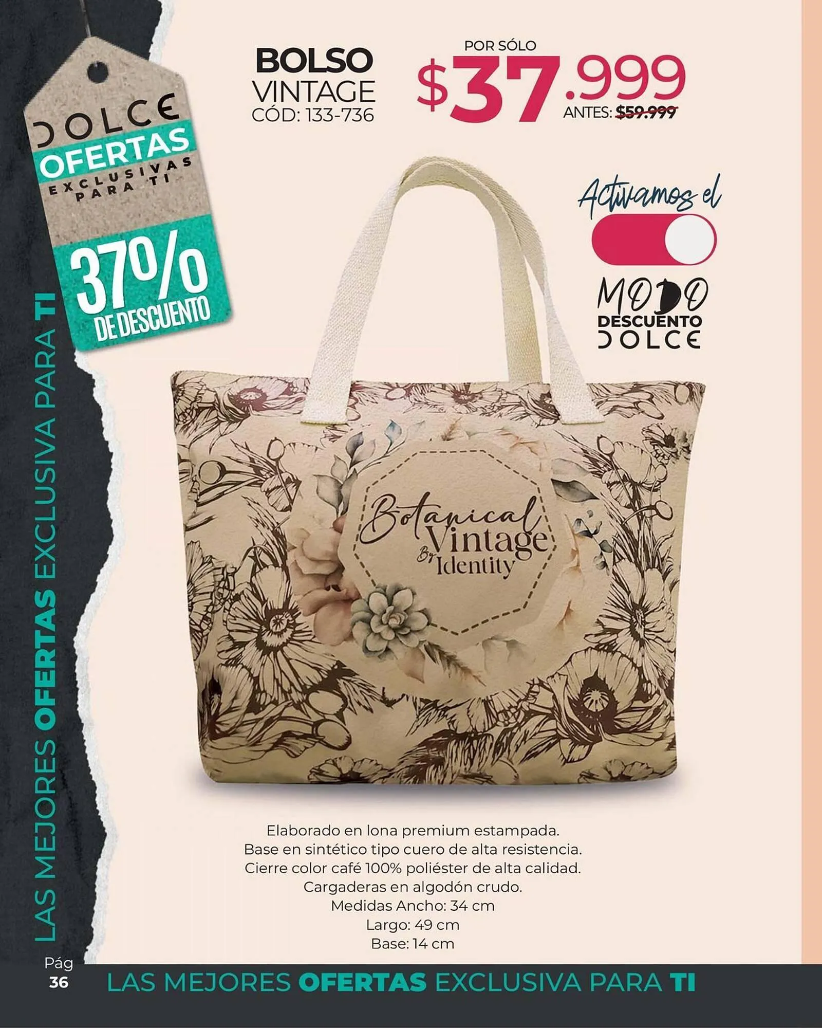 Catalogo de Catálogo Dolce Catálogos 1 de octubre al 31 de octubre 2025 - Pag 36