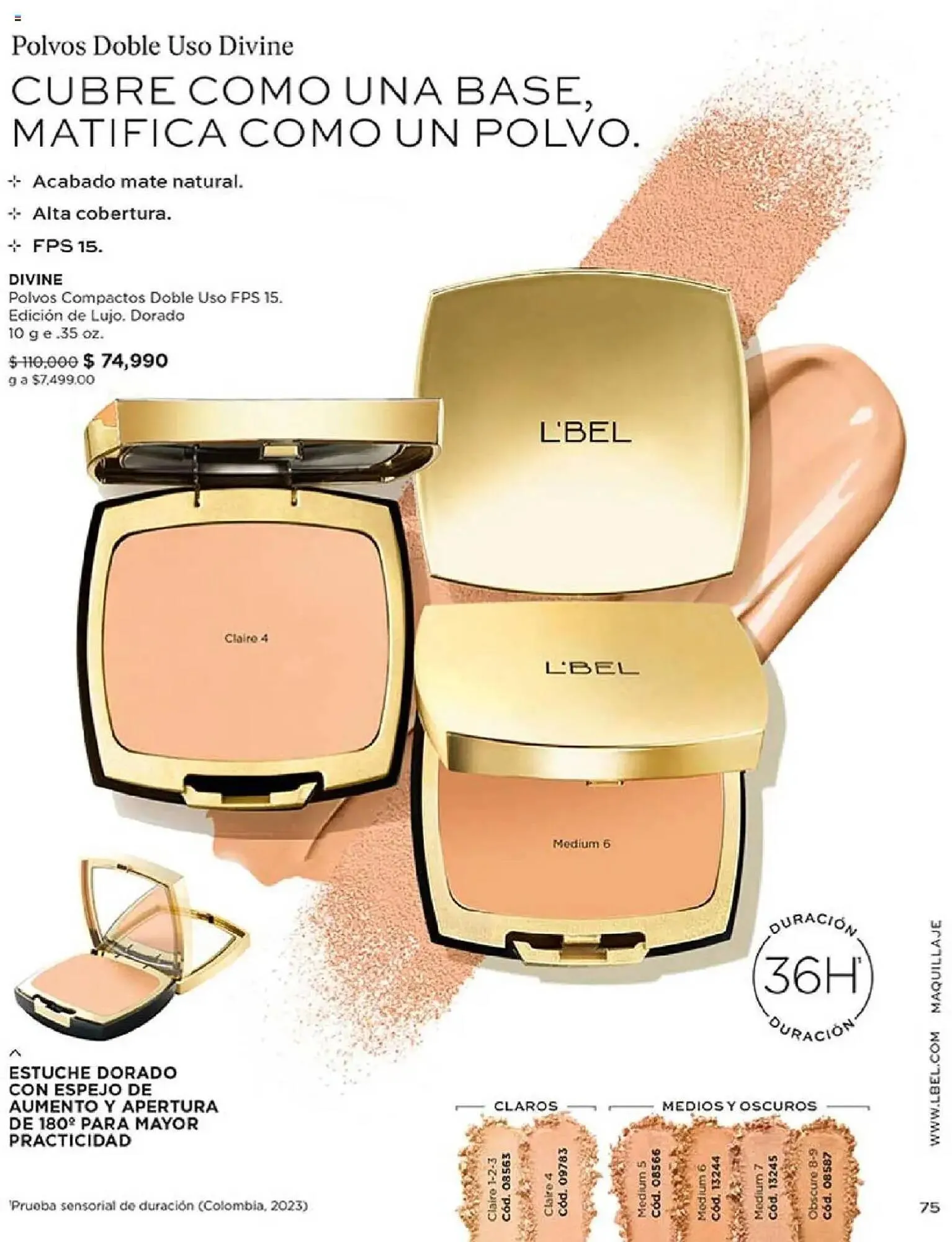 Catalogo de Catálogo L'bel 5 de mayo al 12 de julio 2025 - Pag 287