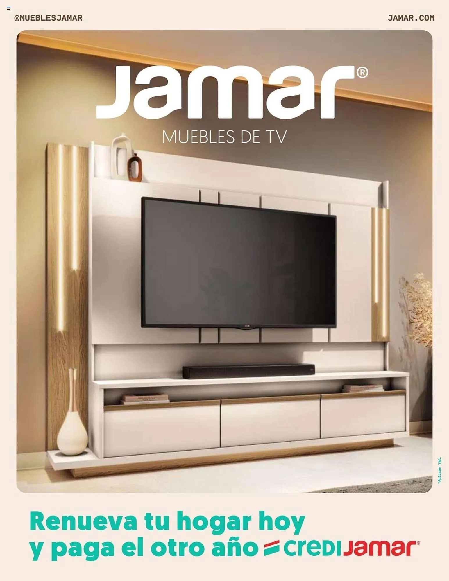 Catalogo de Catálogo Muebles Jamar 16 de septiembre al 31 de octubre 2024 - Pag 1