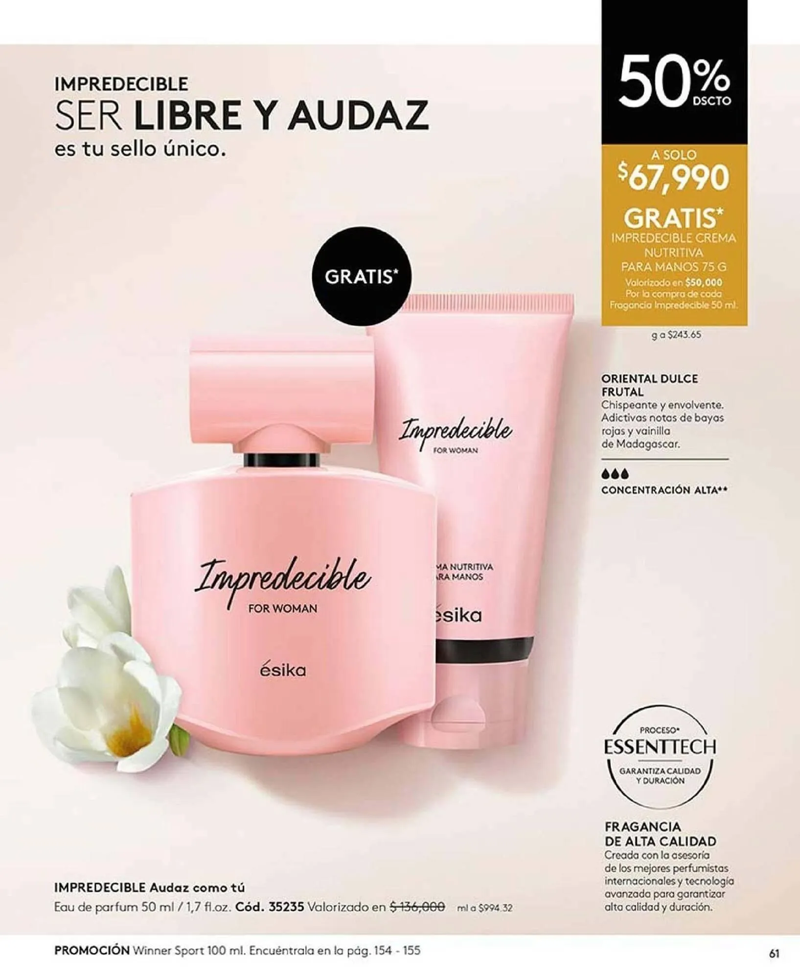 Catalogo de Catálogo Ésika 22 de enero al 28 de febrero 2026 - Pag 61