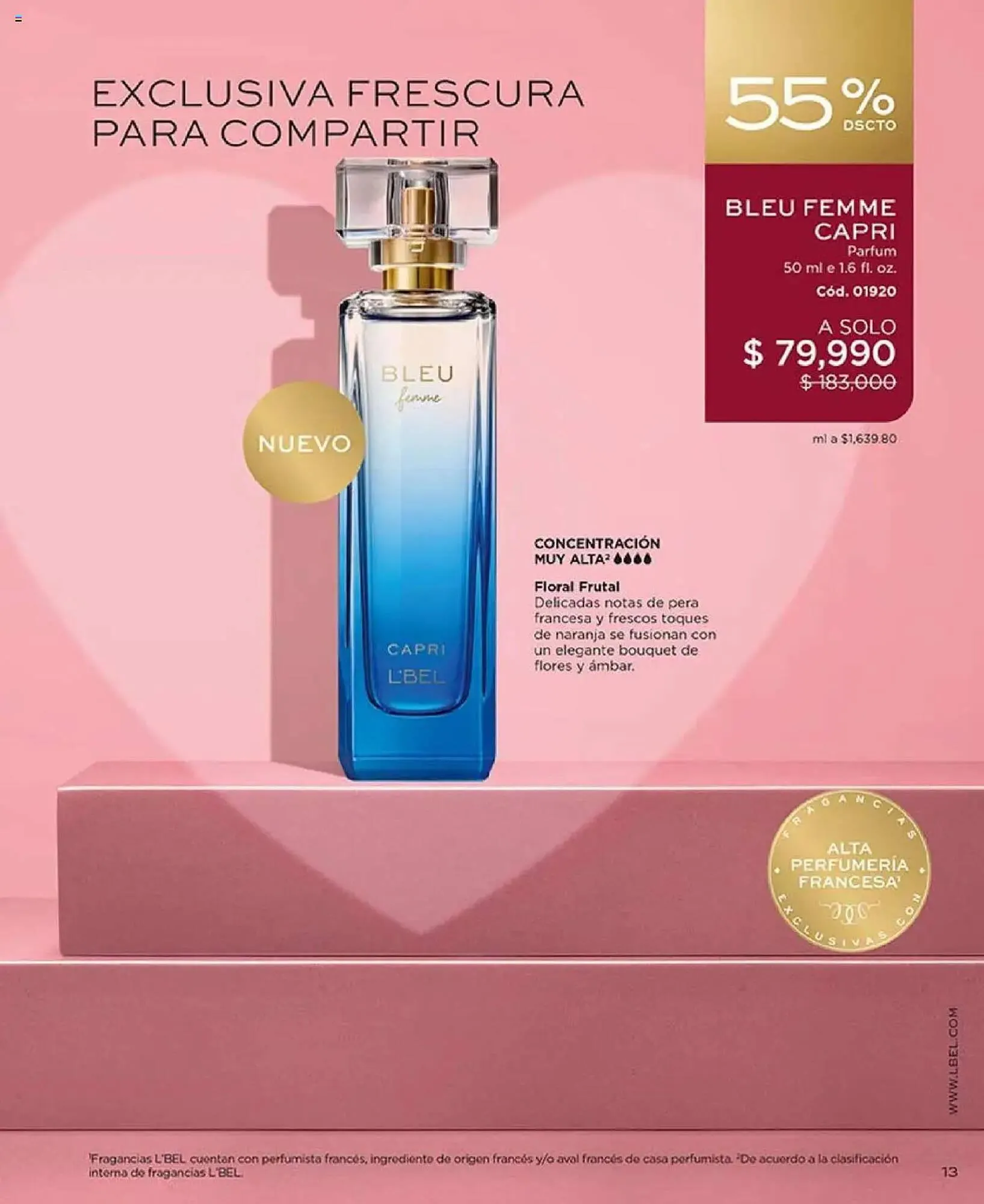 Catalogo de Catálogo L'bel 29 de julio al 16 de septiembre 2025 - Pag 13