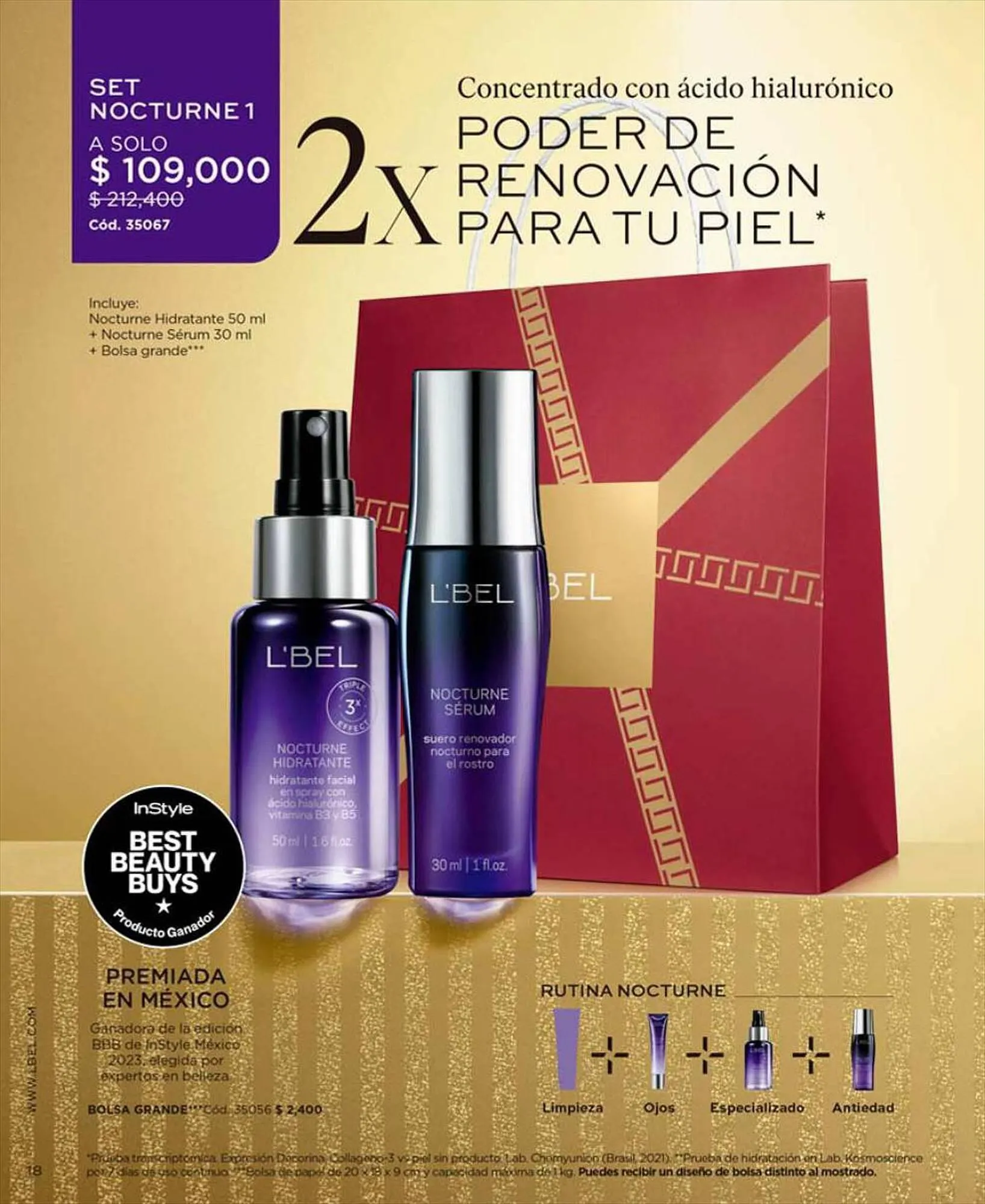 Catalogo de Catálogo L'bel 15 de septiembre al 10 de noviembre 2023 - Pag 18