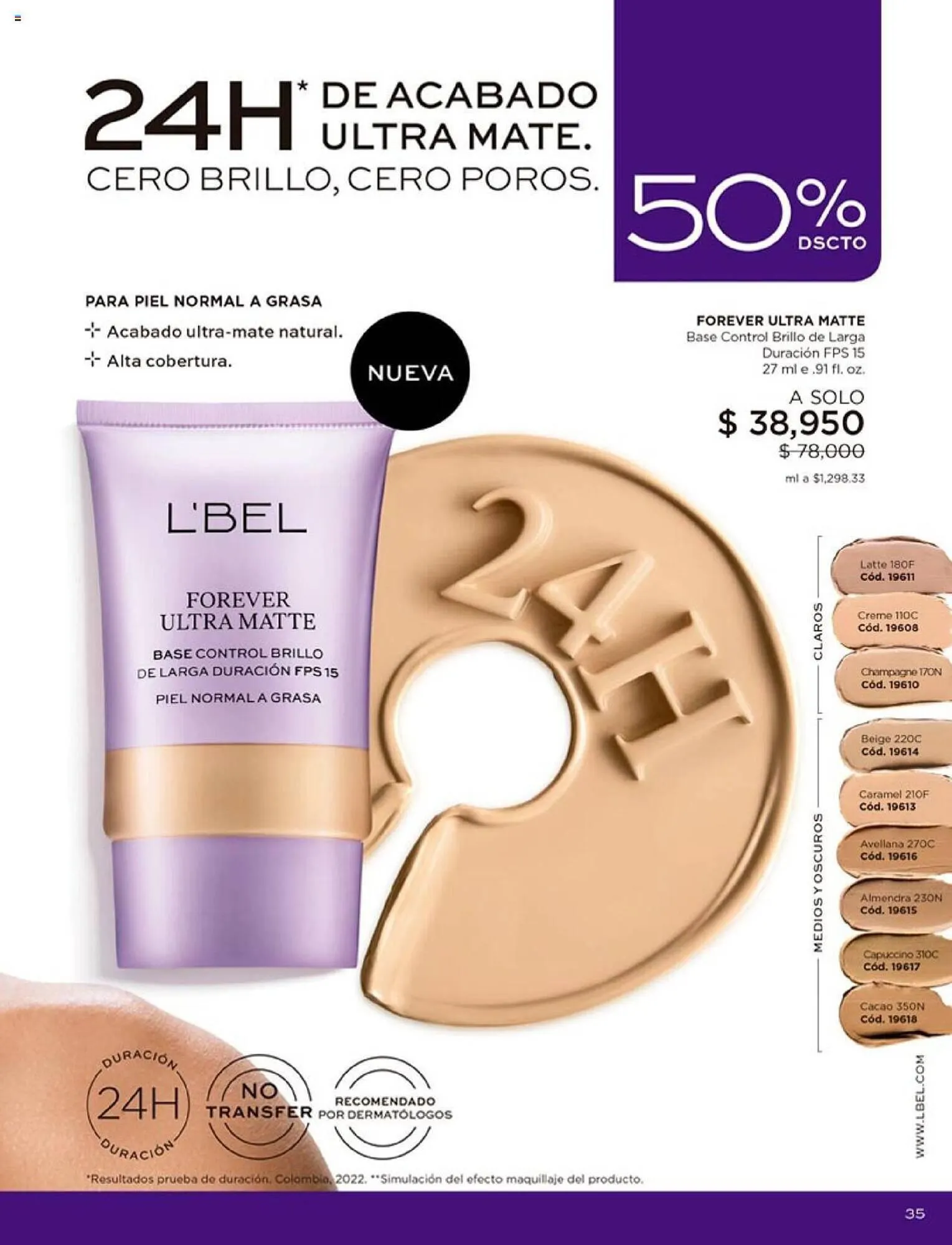 Catalogo de Catálogo L'bel 1 de agosto al 20 de agosto 2023 - Pag 35