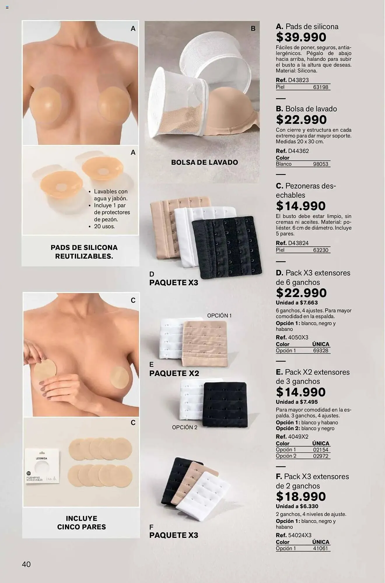 Catalogo de Catálogo Leonisa 24 de junio al 15 de julio 2025 - Pag 40