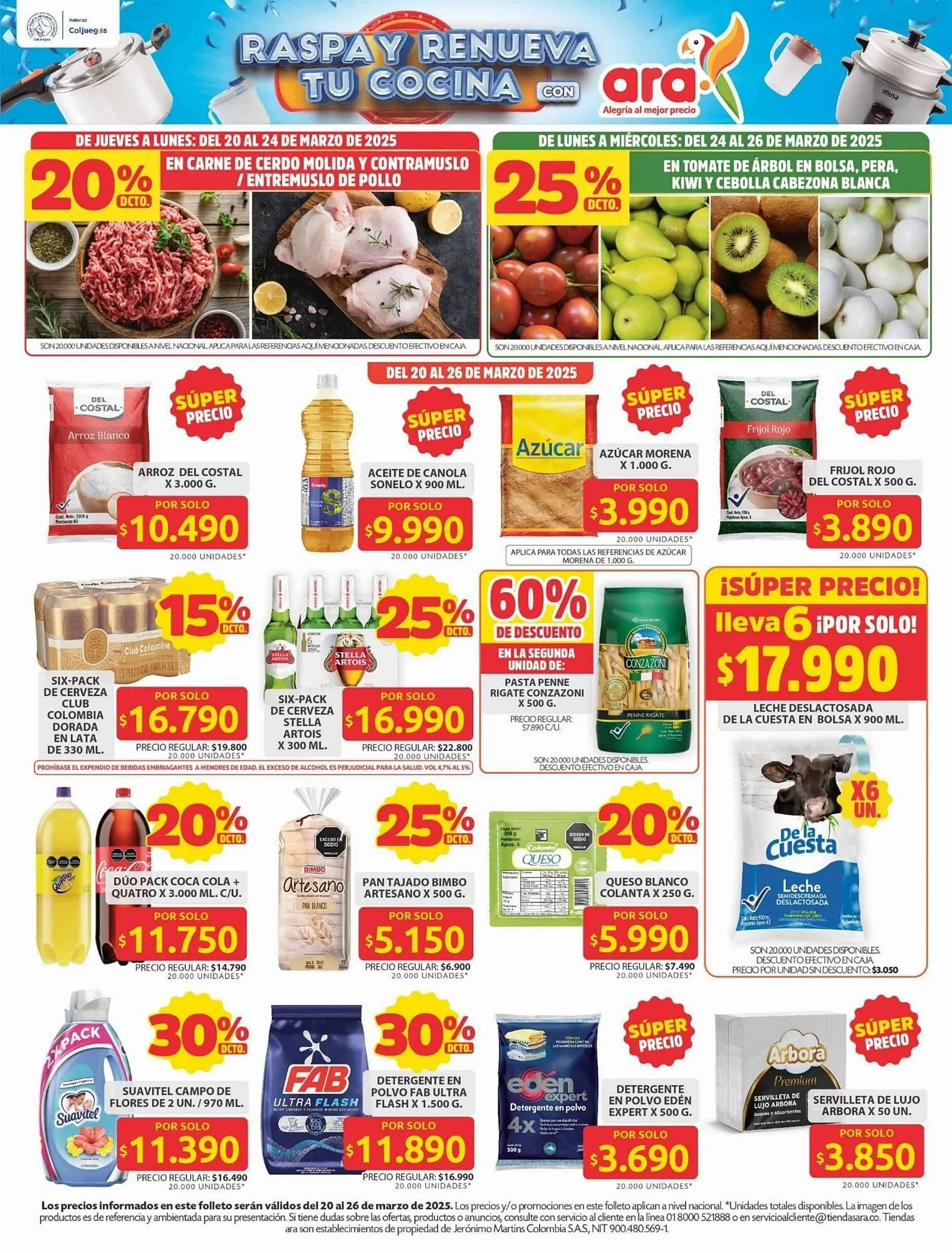 Catalogo de Catálogo Ara 20 de marzo al 26 de marzo 2025 - Pag 2
