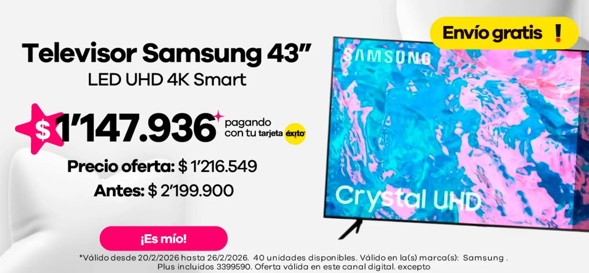 Catalogo de Catálogo Éxito 20 de febrero al 26 de febrero 2026 - Pag 6