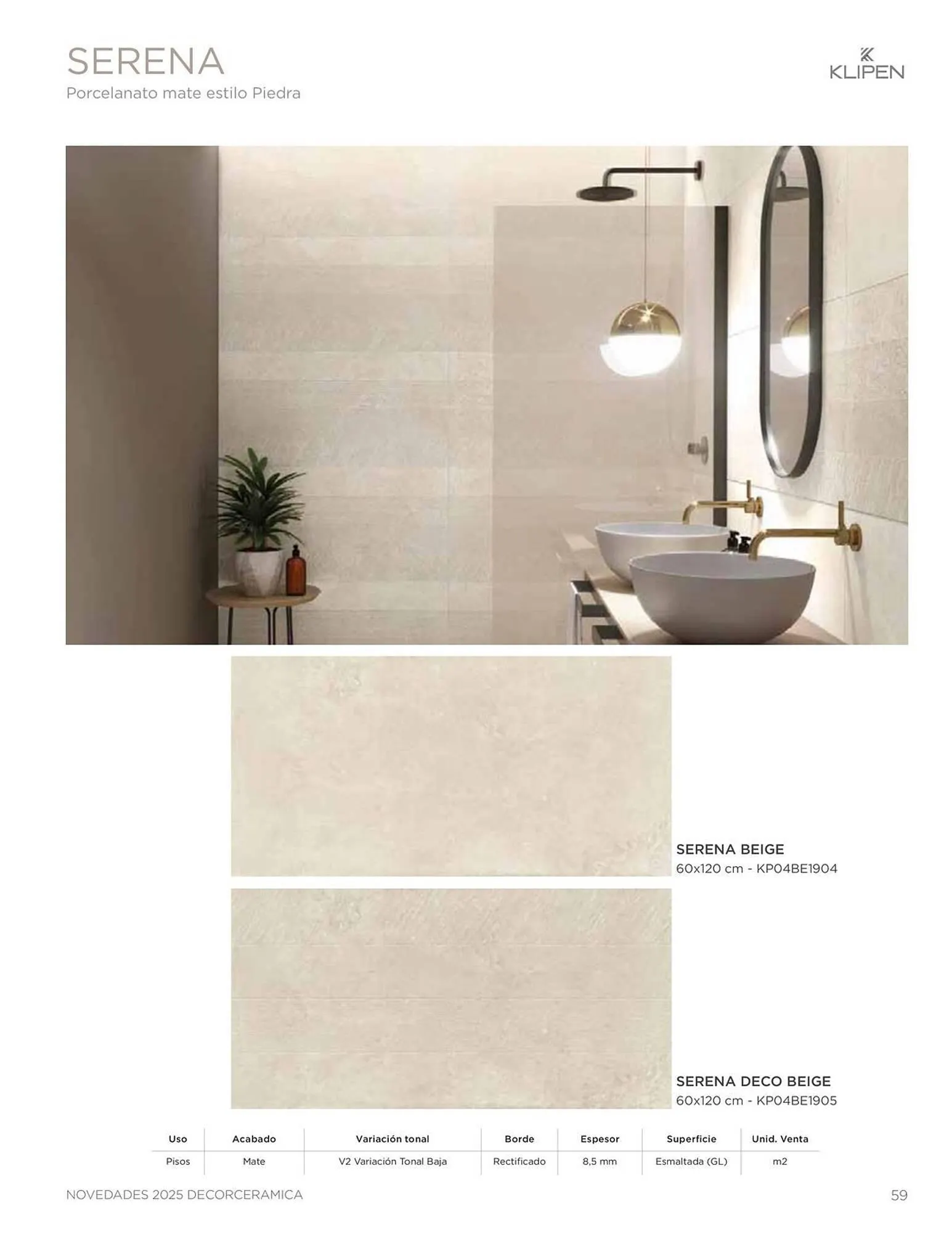 Catalogo de Catálogo Decorceramica 9 de diciembre al 31 de diciembre 2025 - Pag 59