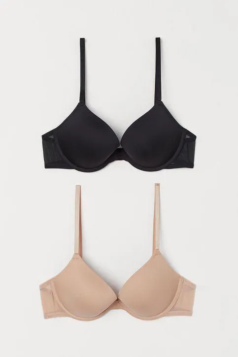 Pack de 2 sostenes push-up